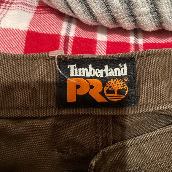 MENS SIZE 34/32 TIMBERLAND WORK PANTS - Picture 9 of 13
